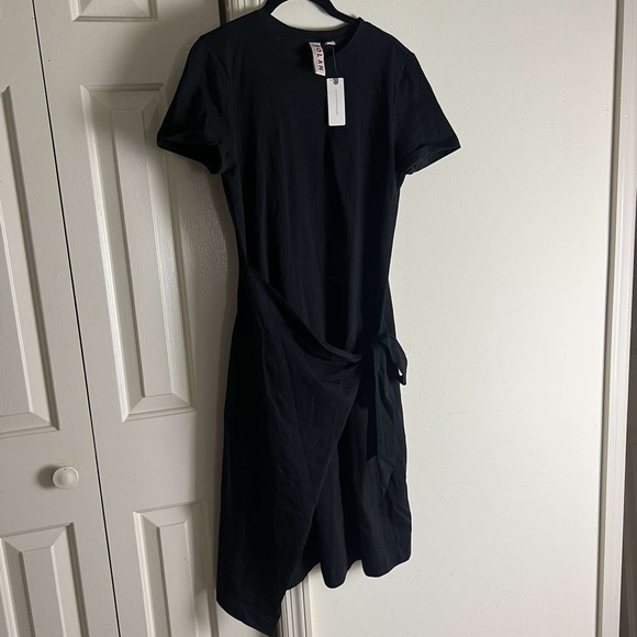NWT Dolan Black Tie Dress Size Small - Picture 4 of 7